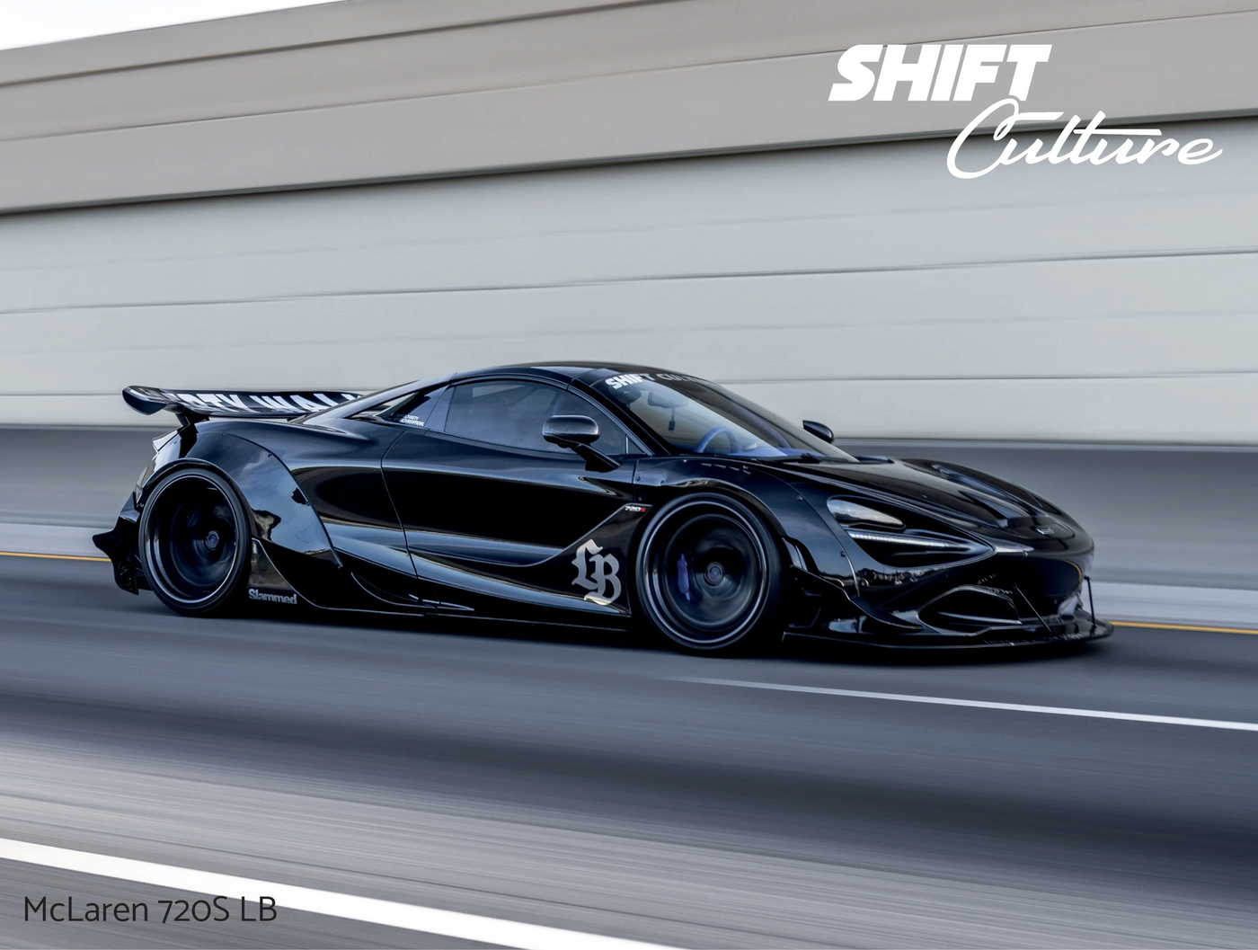 McLaren 720S Liberty Walk Roller - Shift Culture Poster