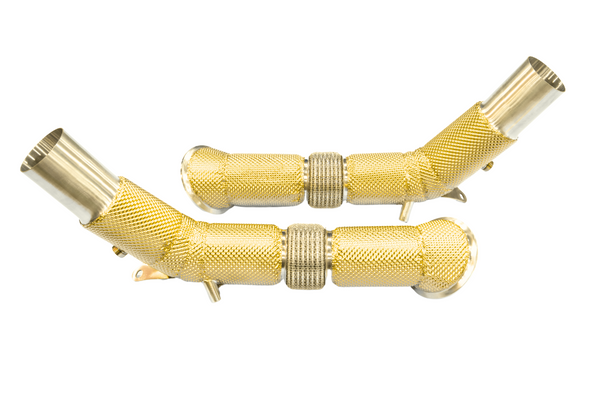 Ferrari SF90 Catless Downpipes — product view