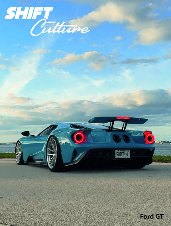 Ford GT Rear Profile - Shift Culture Poster