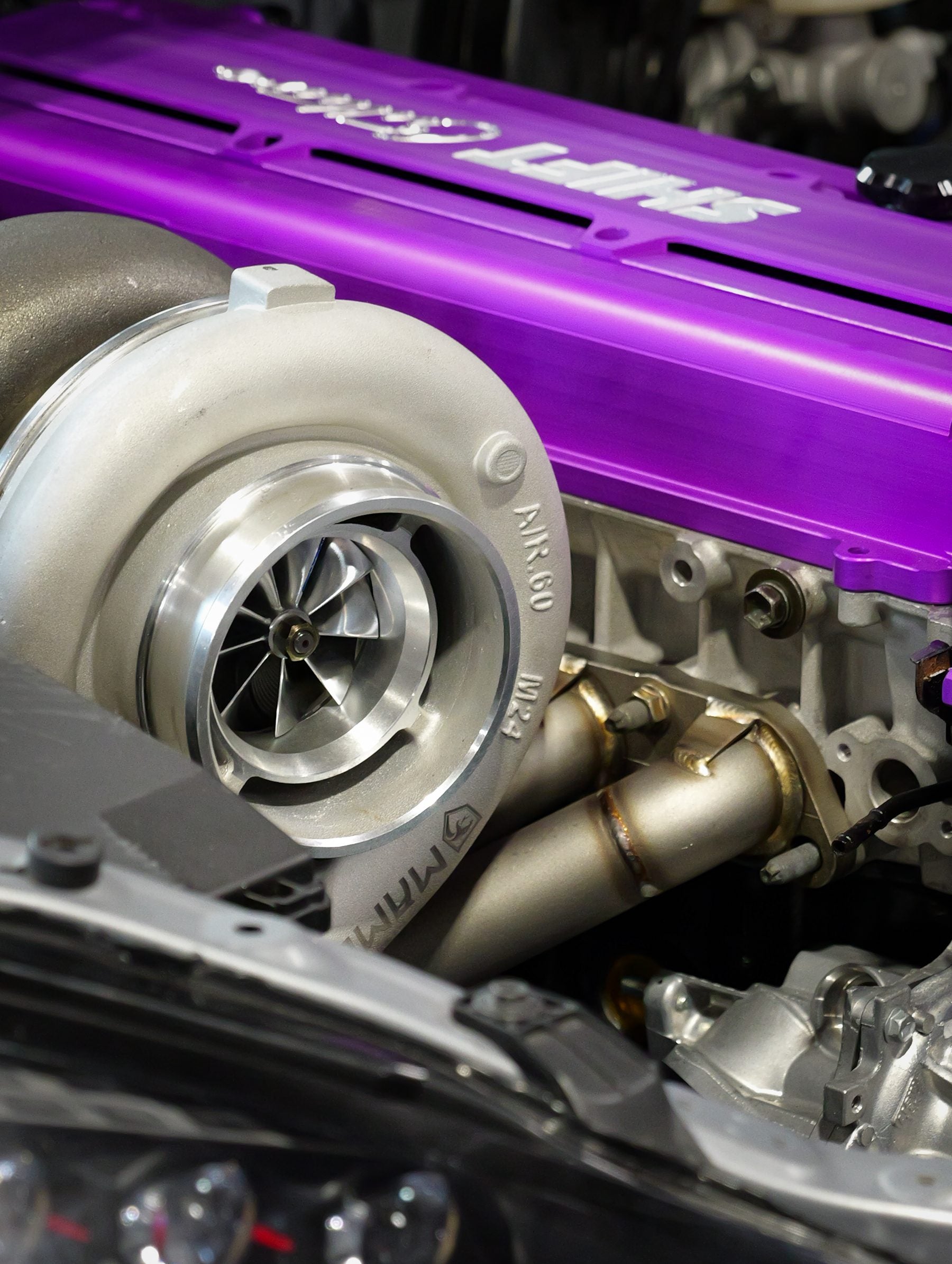 Mamba Turbo with Shift Culture custom valve cover